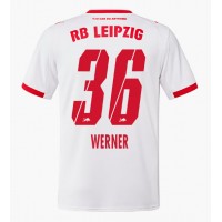 Fotbalové Dres RB Leipzig Timo Werner #36 Domácí 2025-26 Krátký Rukáv